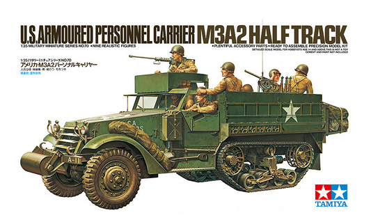 TAMIYA 1/35 1/35 U.S. Armoured Personnel Carrier M3A2 Half-Track