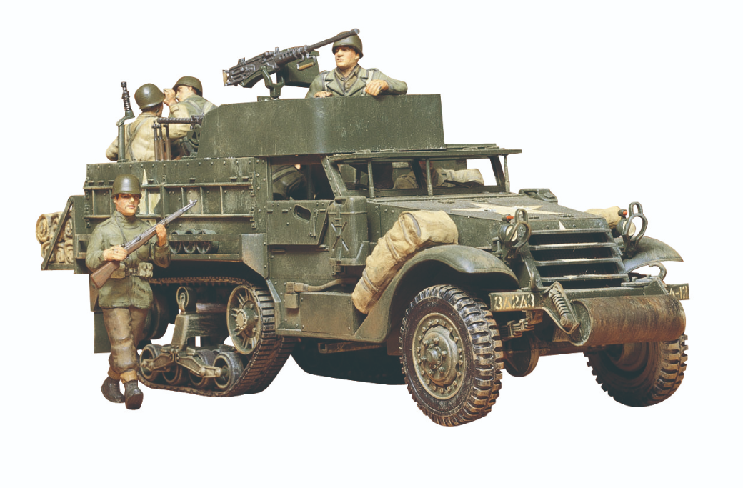 TAMIYA 1/35 1/35 U.S. Armoured Personnel Carrier M3A2 Half-Track