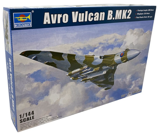 Trumpeter 1:144 British Avro Vulcan B Mk 2 Bomber Aircraft