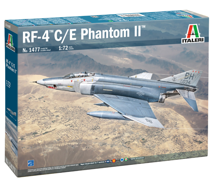 ITALERI 1/48 McDonnell Douglas RF-4C/E Phantom II