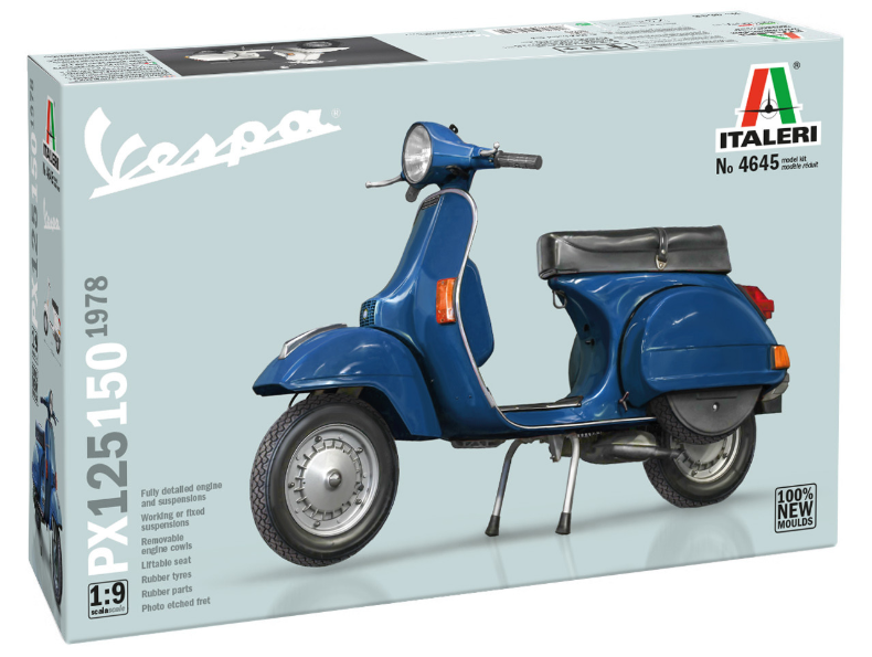 ITALERI 1/9 Piaggio Vespa PX 125/150 1978
