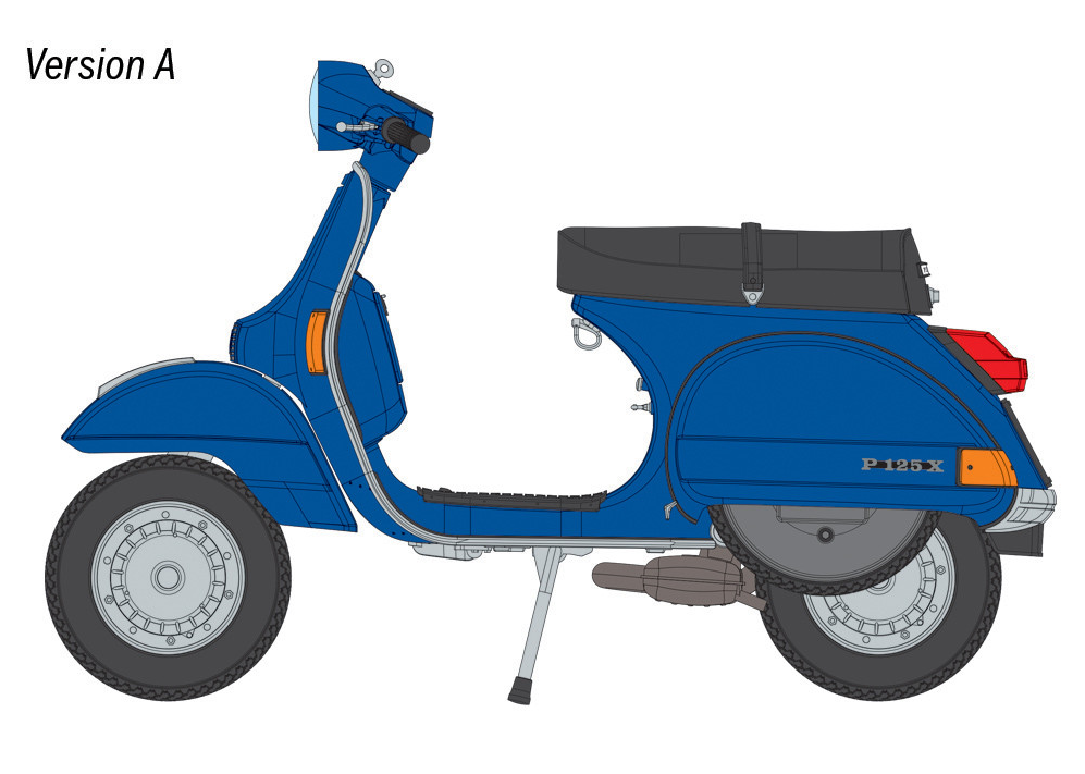 ITALERI 1/9 Piaggio Vespa PX 125/150 1978