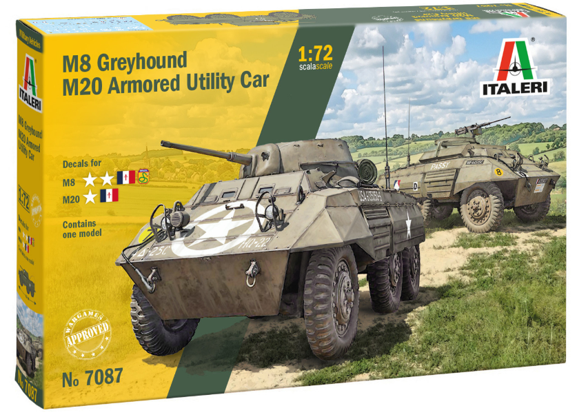 ITALERI 1/72 M8 Greyhound / M20