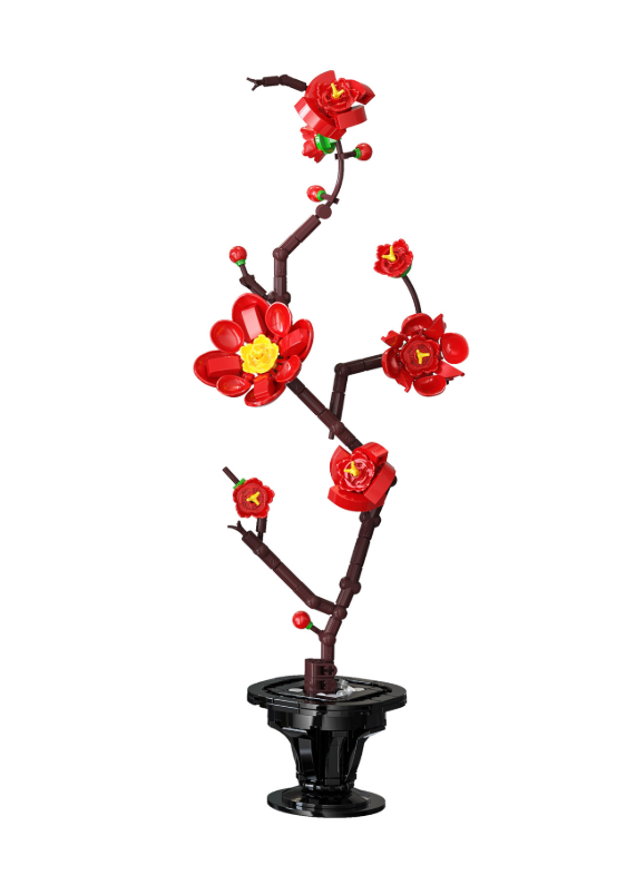 Oriental Floral Art: Silk Blossom - 305 pcs