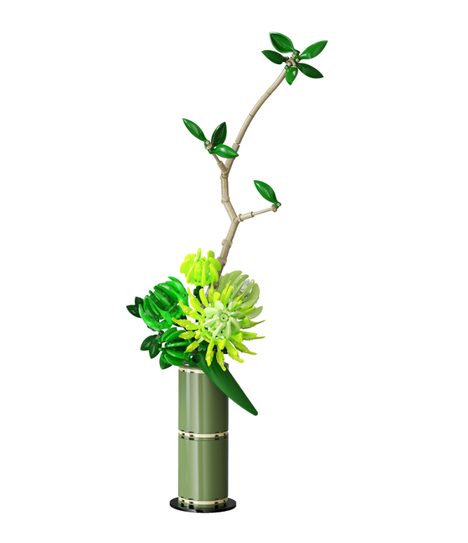 Oriental Floral Art: Calm Harmony - 299 pcs