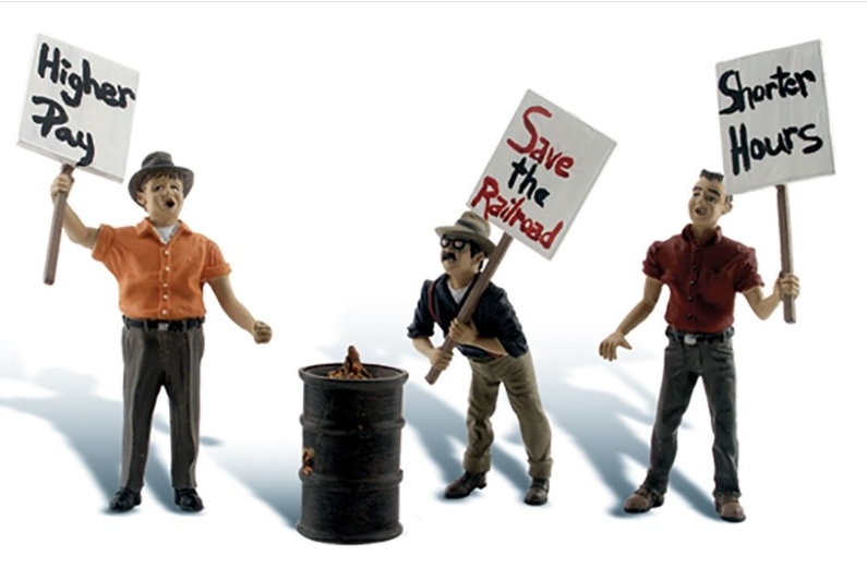 Woodland Scenic -  A2557 Striking Picketers