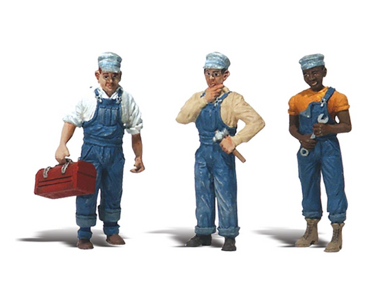 Woodland Scenic -  A2549 Three Train Mechanics