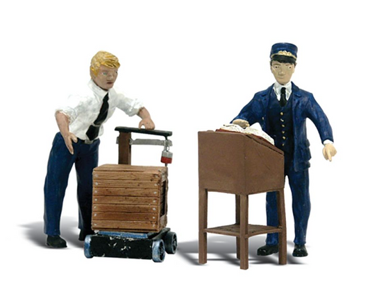 Woodland Scenic -  A2555 Dedicated Depot Workers