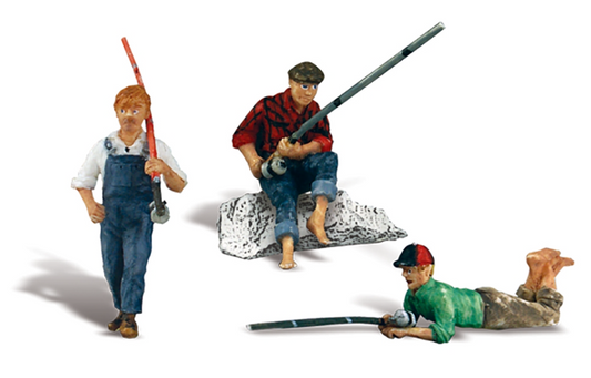 Woodland Scenic -  A2569 Fishing Buddies