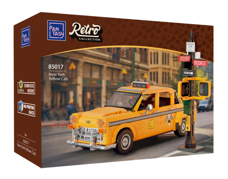 Pantasy - New York Yellow Taxi Cab - 1601 pcs