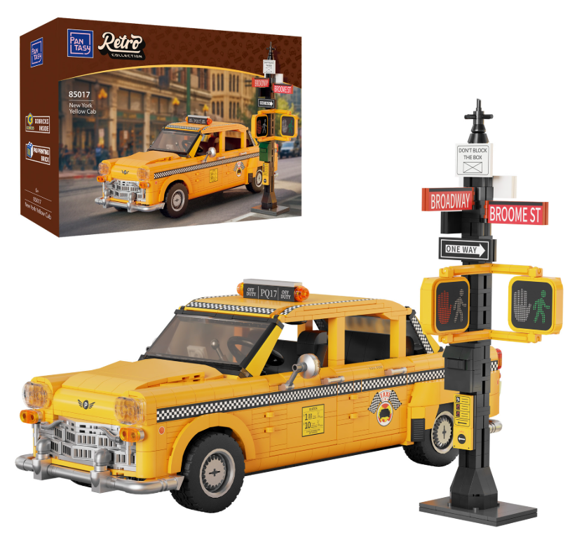 Pantasy - New York Yellow Taxi Cab - 1601 pcs