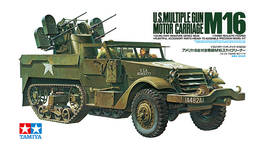Tamiya - 1/35 U.S. Multiple Gun Carriage M16
