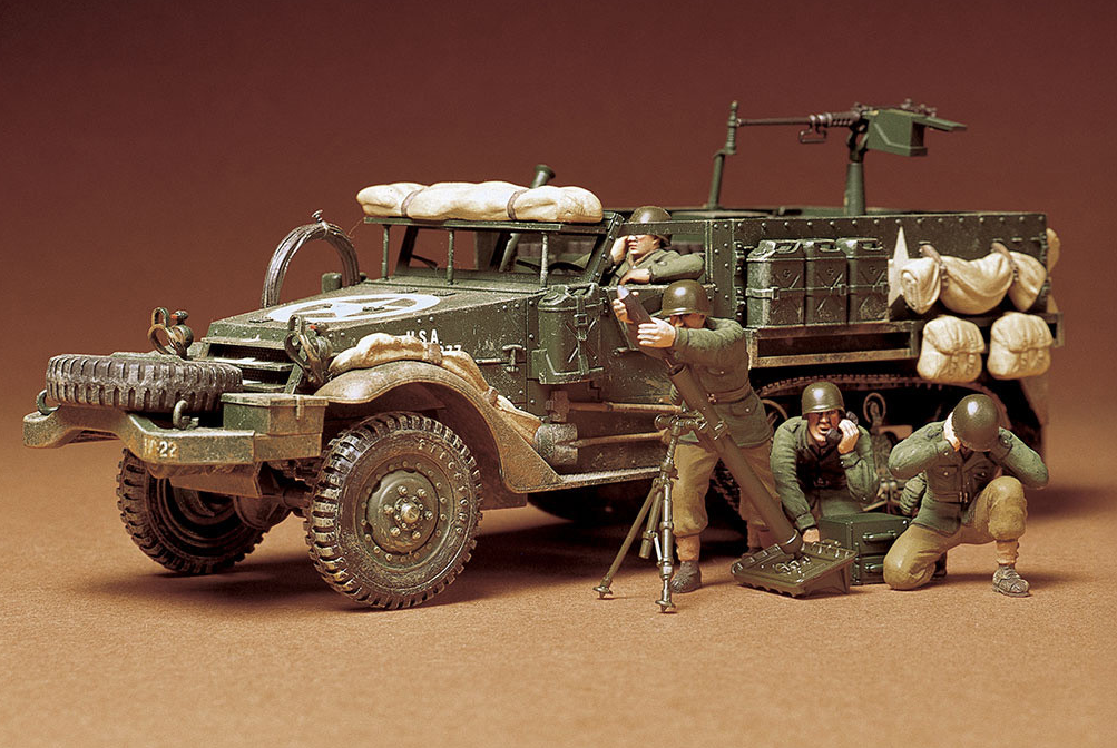 Tamiya - 1/35 U.S. Mortar Carrier M21
