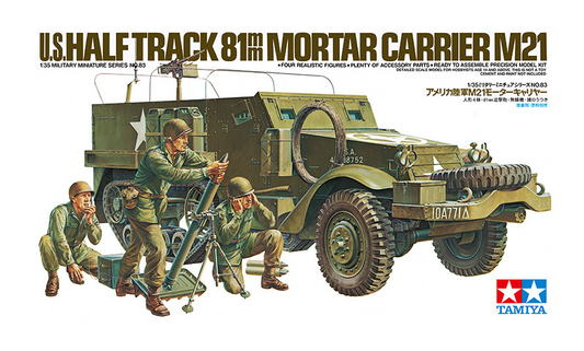 Tamiya - 1/35 U.S. Mortar Carrier M21