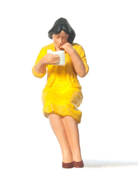 Merten Woman Reading Letter Figure