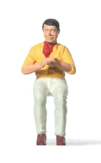 Merten Man Applauding Figure