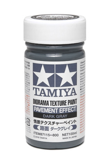 Tamiya 87115 Texture Paint - Pavement Grey
