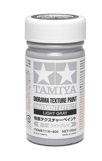 Tamiya 87116 Texture Paint - Pavement Light Grey