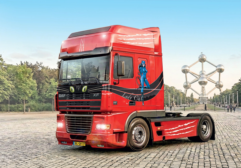 ITALERI 1/24 DAF XF 95 Super Space Cab Truck