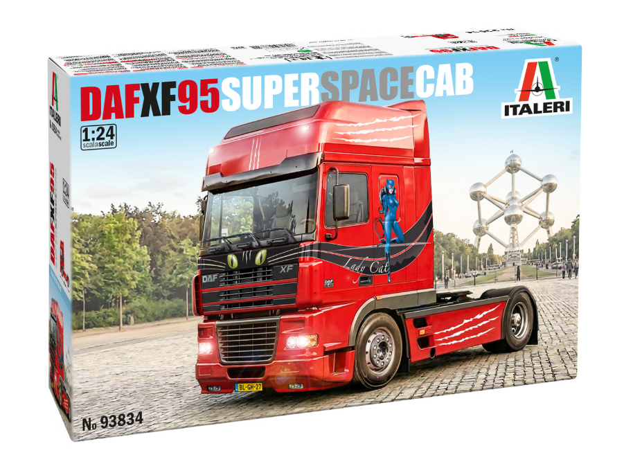 ITALERI 1/24 DAF XF 95 Super Space Cab Truck
