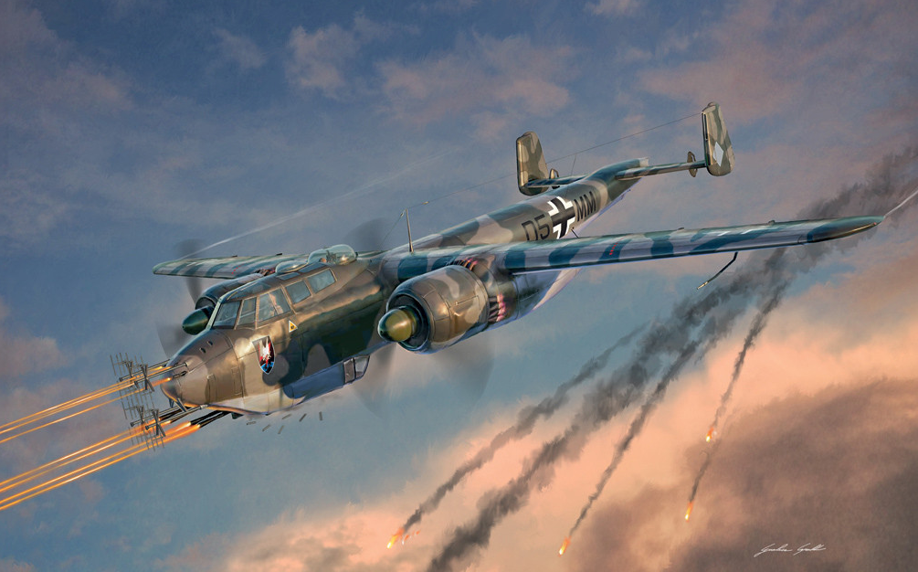 ITALERI 1/72 Dornier Do 217 J1/J2 Nachtjäger