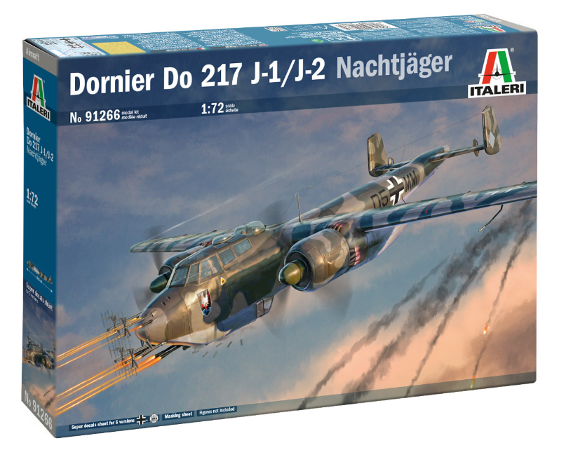 ITALERI 1/72 Dornier Do 217 J1/J2 Nachtjäger