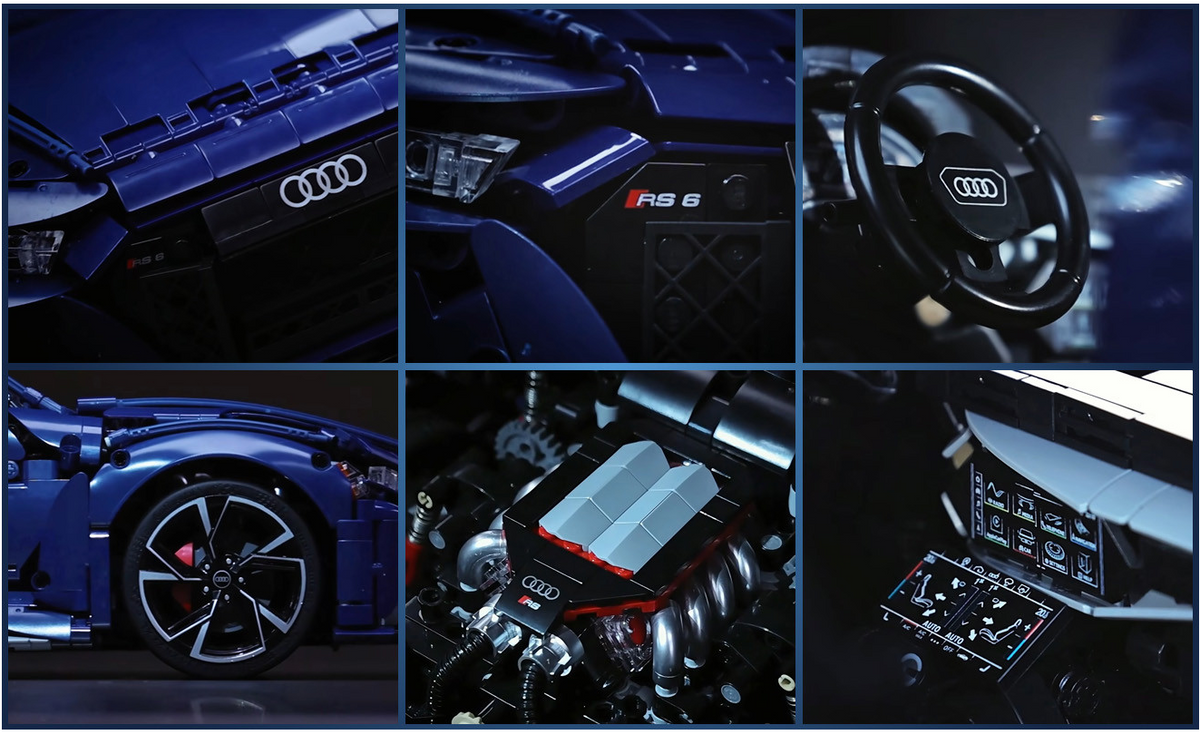 Audi 1:8 RS 6 Avant (2019) - 4663 pcs