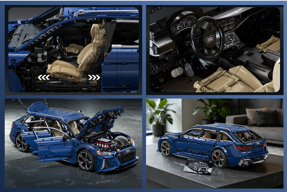 Audi 1:8 RS 6 Avant (2019) - 4663 pcs