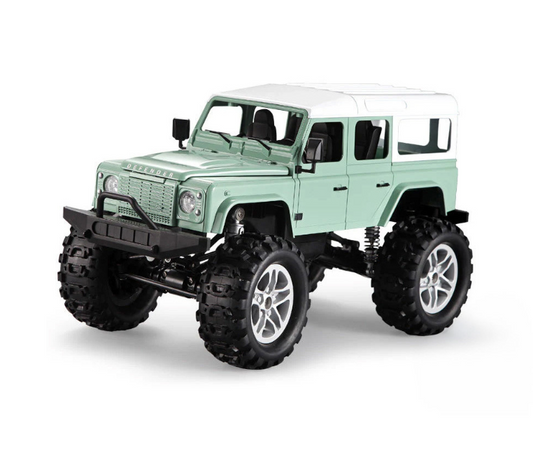 Tamiya RC Vehicles - Green 1:14 RC Land Rover Defender Rock Crawler