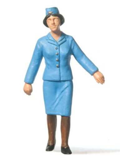 Merten Standing Waitress Figure