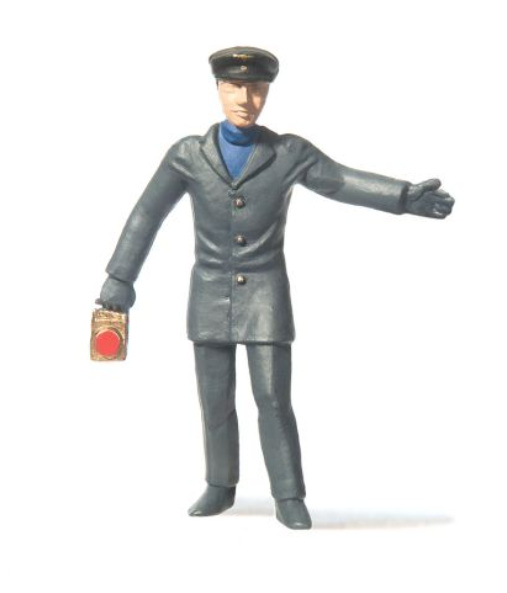Merten Guard with Lowered Lantern Signalling Figure