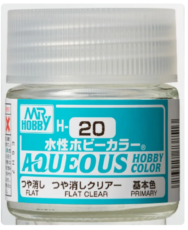 Aqueous H-020 Flat Clear