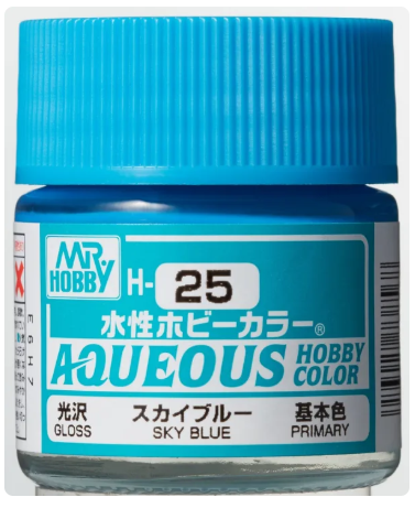 Aqueous H-025 Sky Blue