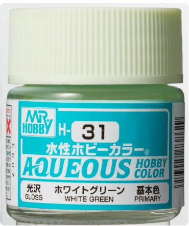 Aqueous H-031 White Green