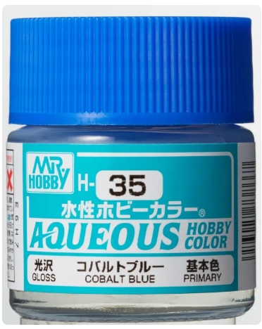 Aqueous H-035 Cobalt Blue