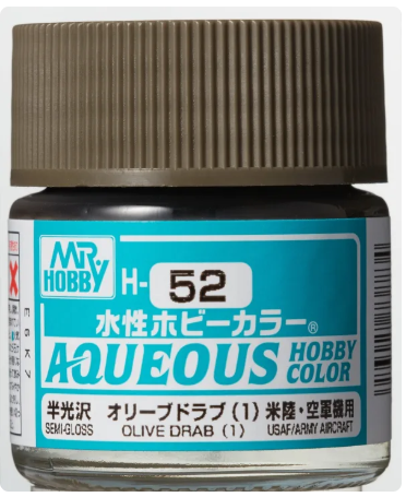 Aqueous H-052 Olive Drab (I) (US)