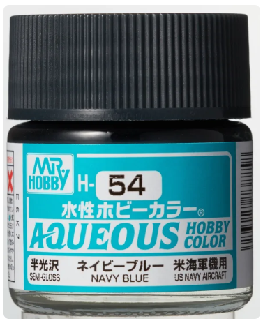 Aqueous H-054 Navy Blue (US)
