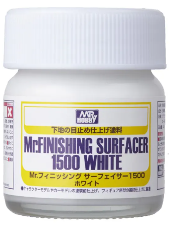 Aqueous SF-291 Mr Finishing Surfacer 1500 White (40ml)