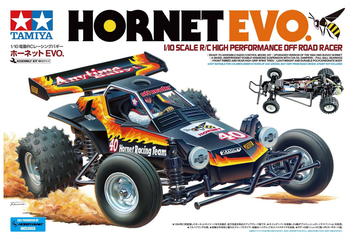 Tamiya RC Vehicles - Hornet EVO.