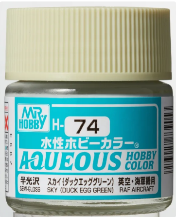 Aqueous H-074 Sky (Duck Egg Green) (UK)