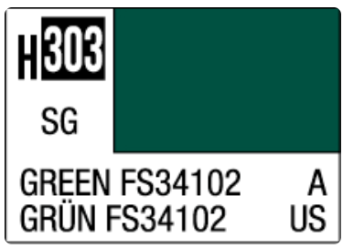 Aqueous H-303 Green FS34102 (US)