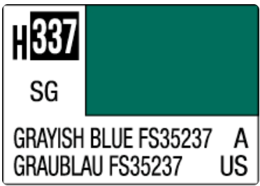 Aqueous H-337 Grayish Blue FS35237 (US)
