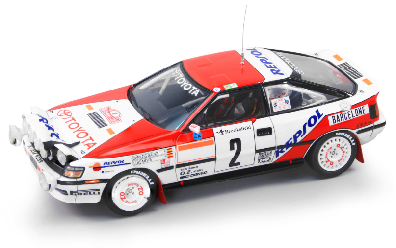 TAMIYA - 1/24 Toyota Celica GT-Four ST-165 1991 Monte Carlo Rally Winner