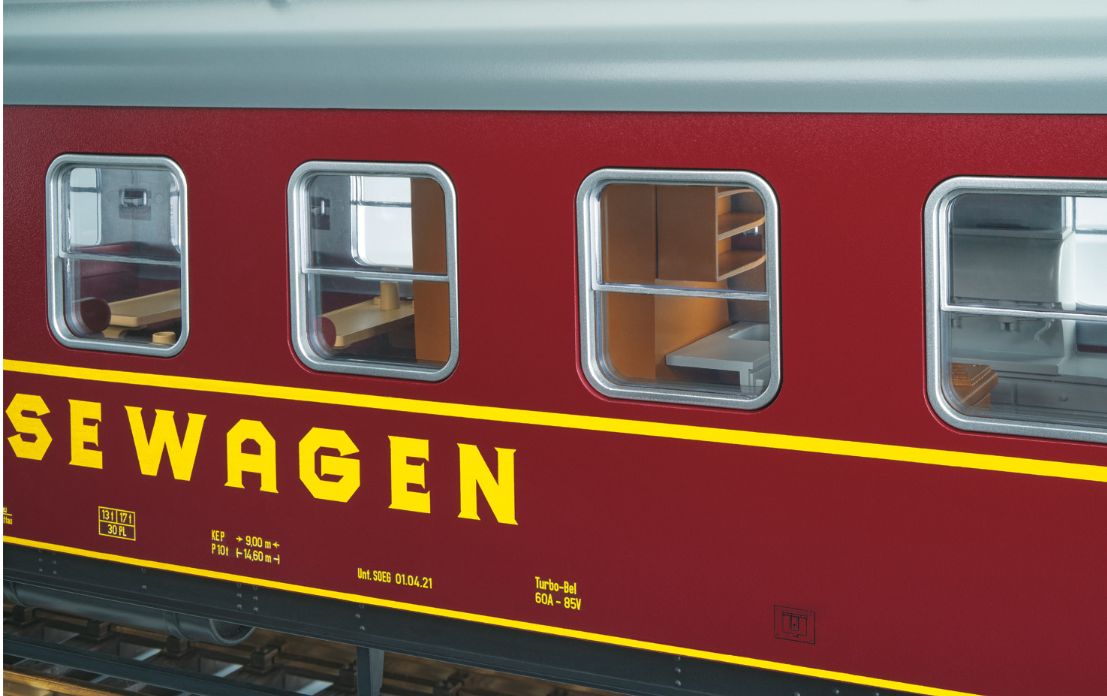 LGB SOEG Dining Car