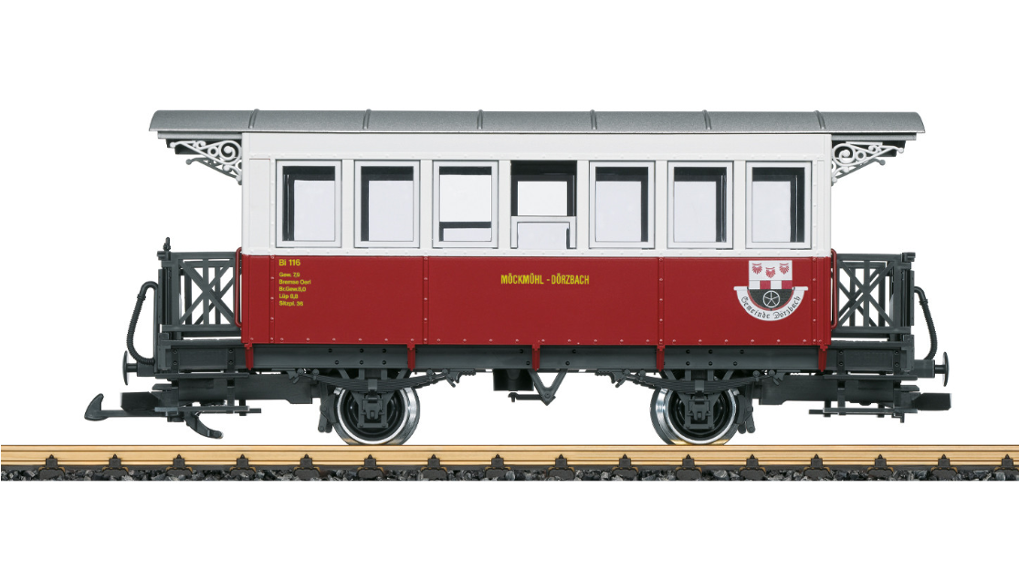 LGB Jagsttal Railroad Passenger Car No. 116