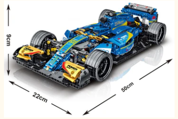 MORK-023007 / Renault F1 - C36 (1:10)  - 1135 pcs. - 023007