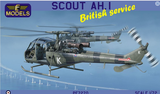 LF Models PE7270 1/72 Westland Scout AH.1 British Army Service