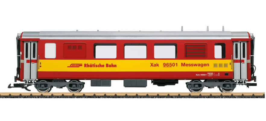 LGB G Scale 30681 RhB Radio Test Car