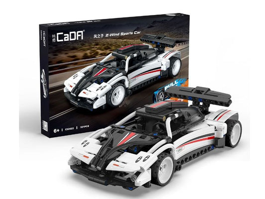 Cada Bricks 1:18 Pull back racing car - 321pcs - C52022W