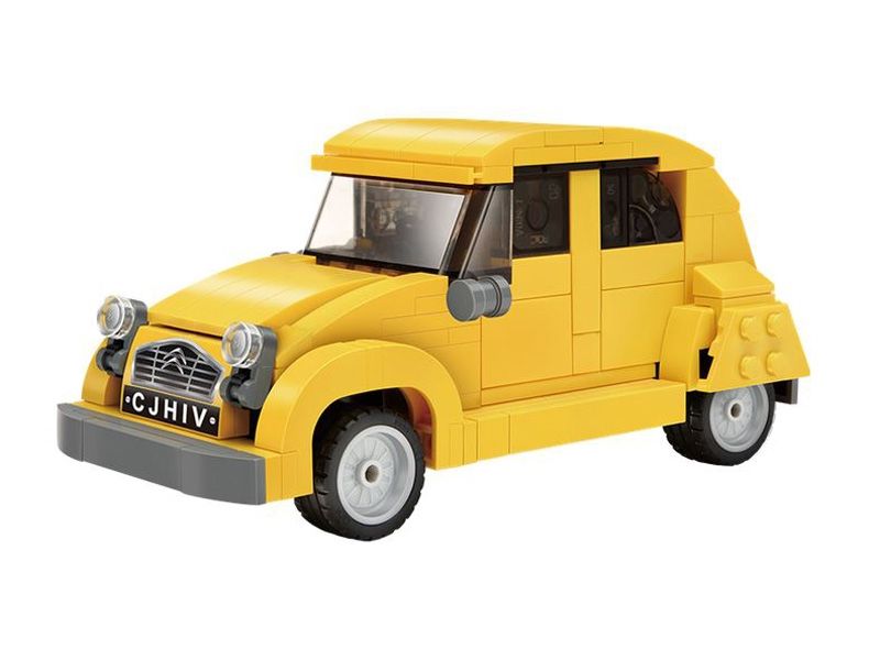 1:24 Citroen 2CV retro car - 298pcs - C55021W – Tony Green Steam Models